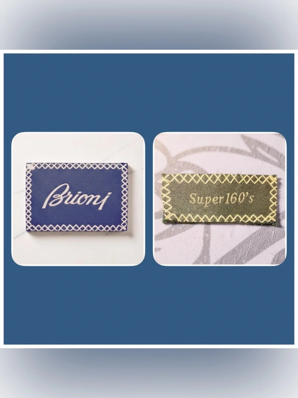 Brioni Men’s Navy Blue Suit | Super 160’s | Luxury | Italian | Tailored